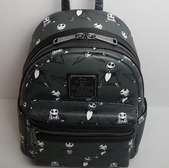 Loungefly Disney NBC Jack Poses Mini Backpack - Picture 3 of 9